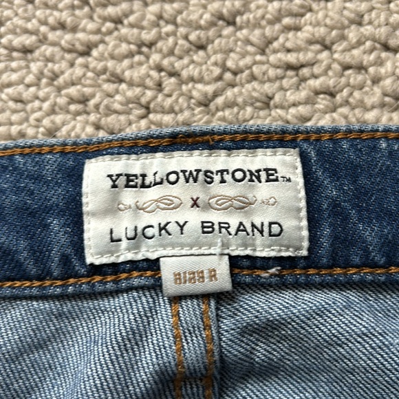 Lucky Brand Limited Edition Yellowstone Embroidered Jeans, 8/29R, New No Tag! 🤠 - Picture 6 of 12